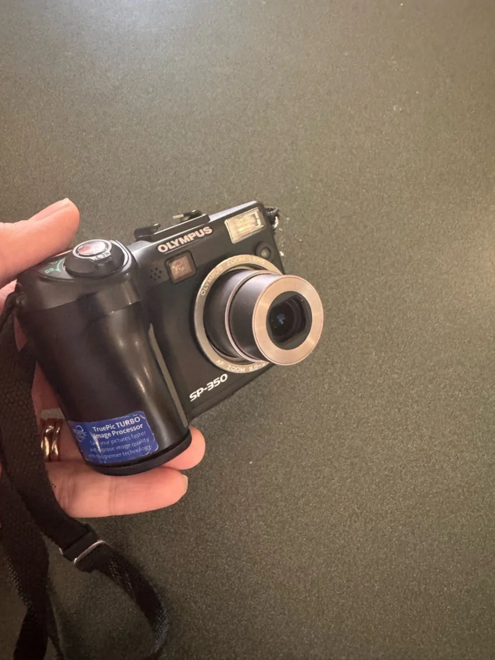 Olympus SP-350 Black Digital Camera